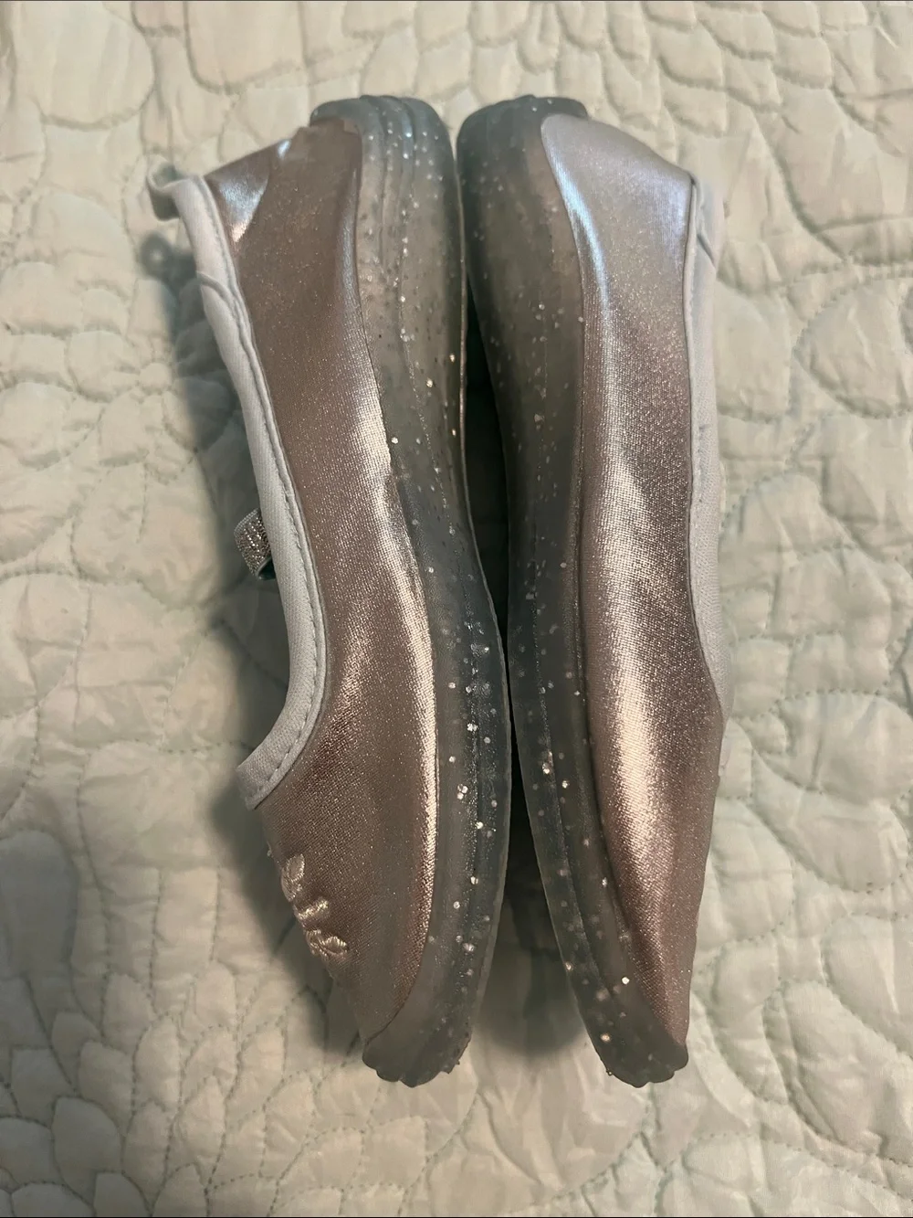 Disney, Girls' Sparkle Snowflake - Silver, “Frozen”water shoes, NWOT